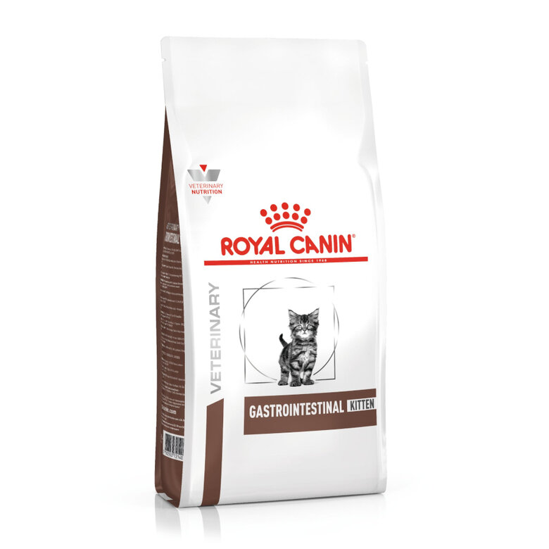 conjunto Cuota fotografía Royal Canin Veterinary Gastrointestinal pienso para gatitos