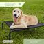 Cama elevada para mascotas | Aislante | 122 x 71 x 21 cm | Máx. 60 kg | Ligera | Resistente | Negra | Cleo | Mobiclinic, , large indicador imagen numero 6