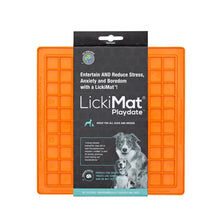 Comedero LickiMat Playdate Classic Naranja para perro., , large Imagen numero 2