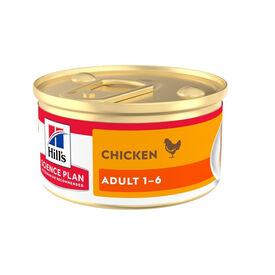 Hill's Science Plan Adult Mousse de Pollo lata para gatos