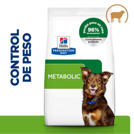 Hill's Prescription Diet Metabolic cordero y arroz pienso para perros