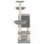 vidaXL Rascador para gatos con postes de sisal gris claro 117 cm, , large indicador imagen numero 4
