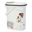 Almacenador de comida con asa para perros color Blanco, , large indicador imagen numero 1