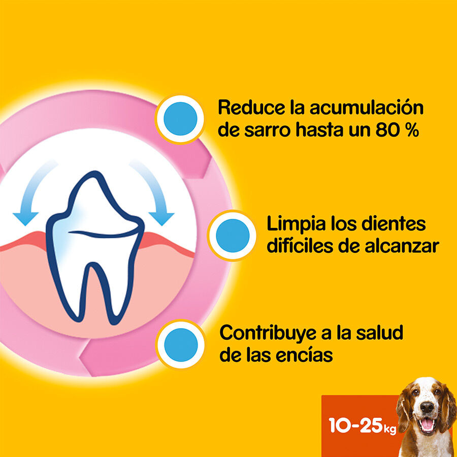 Pedigree Dentastix Snacks Dentales para perros medianos thumbnail