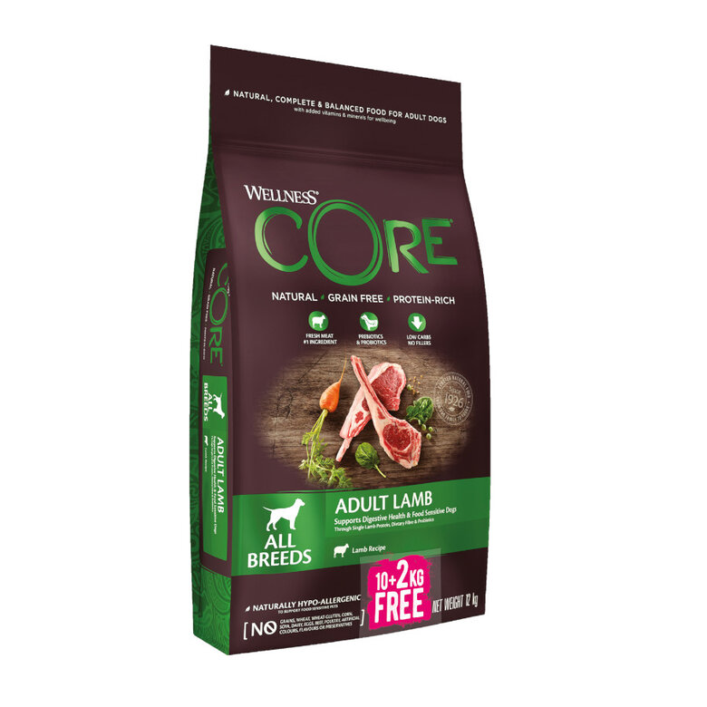 Wellness Core Adult Cordero pienso para perros, , large image number null