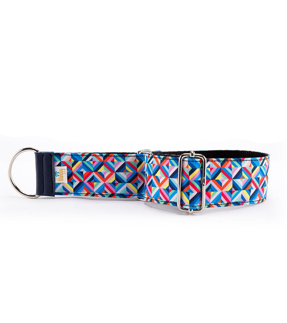Pamppy galgo speedy psychedelic collar regulable multicolor para perros, , large Imagen numero 3