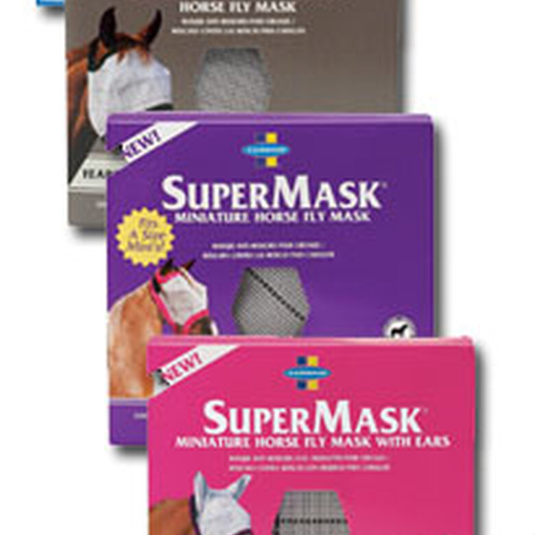 VetNova SuperMask® II Mascara antimoscas con orejeras para caballos, , large image number null