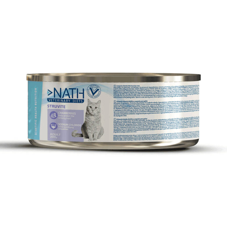 Nath Veterinary Diets Struvite lata para gatos, , large image number null