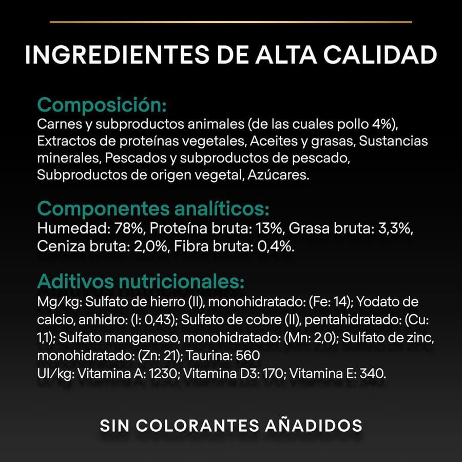 Pro Plan Sterilised Maintenance sobre con Pollo en salsa para gatos thumbnail