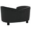 Vidaxl sofá felpa negro para perros, , large indicador imagen numero 5