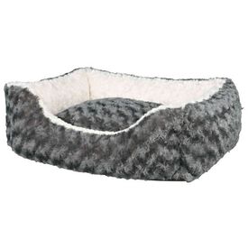 Trixie Kaline Cama Rectangular Gris y Beige para perros