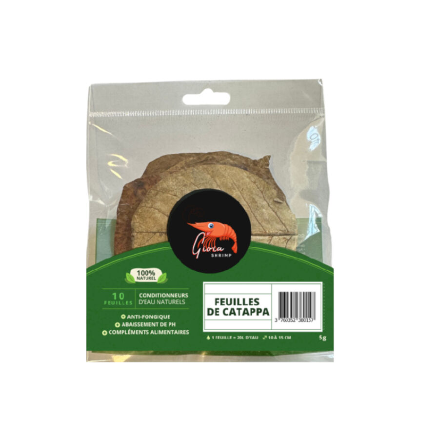 Gioia Shrimp Hojas de Catappa para gambas de acuario, , large Imagen numero 1