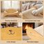 Nobleza Rascador de Gatos 2 en 1 y Cama de Madera, Sof&aacute; Ergon&oacute;mico para Mascotas con Alfombrilla de Sisal Resistente y Dise&ntilde;o Lindo 59*32*20.5cm, , large indicador imagen numero 5