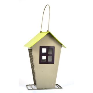 Comedero contemporáneo de cacahuetes para pájaros