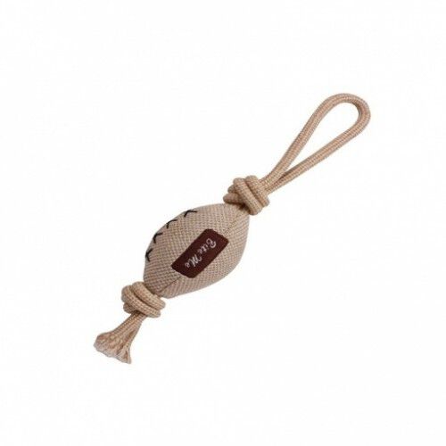 Mordedor Pelota de Rugby para perro color Natural, , large Imagen numero 1