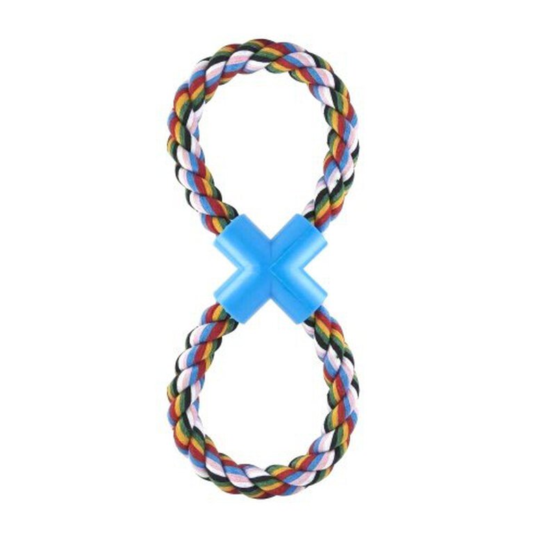 Cuerda de juguete para perros con forma de ocho color Al azar, , large image number null