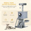 PawHut Árbol Rascador para Gatos, , large indicador imagen numero 4