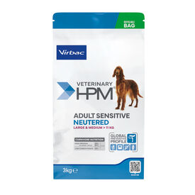 Virbac HPM Veterinary Adult Sensitive Esterilizado Pienso Cerdo para perros