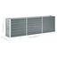 vidaXL Arriate elevado de jardín acero galvanizado gris 240x40x77 cm, , large indicador imagen numero 5