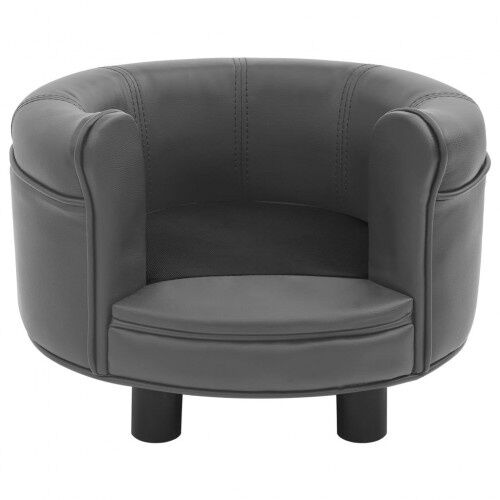 Sof&aacute; redondo para perros color Gris, , large Imagen numero 4