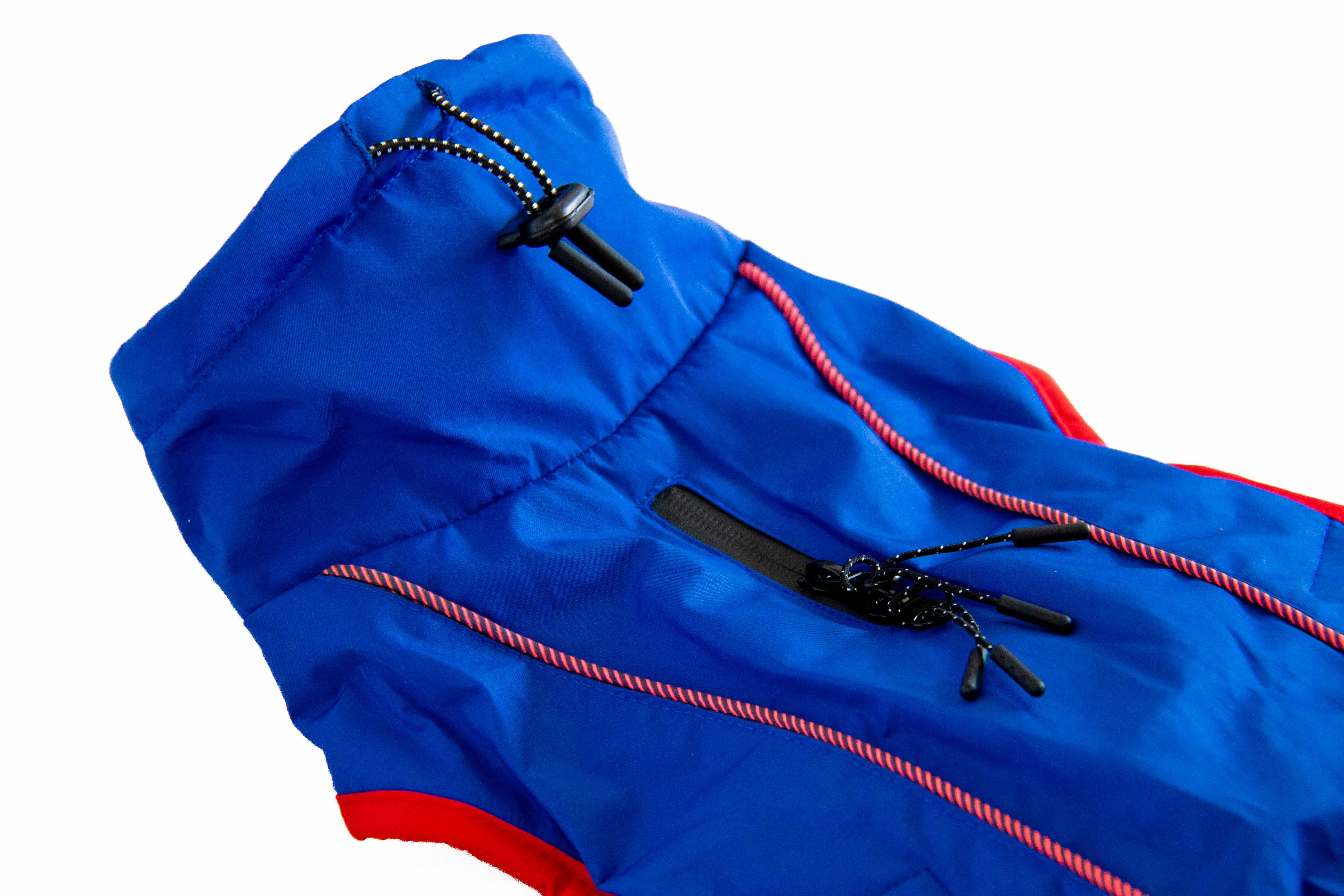 Benetton Abrigo Azul Talla 25cm, , large Imagen numero 4