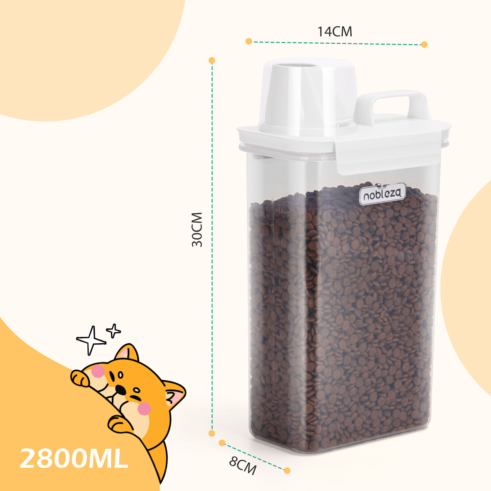 Nobleza Recipiente de Comida para Mascotas thumbnail