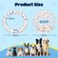 Nobleza Frisbee para Perros Pack de 2 &ndash; Disco Volador Interactivo de Goma E-TPU Indestructible y Ultraligero, Juguete Flotante y Limpiadientes para Adiestramiento en Playa y Parque &Oslash; 23 cm, , large indicador imagen numero 2