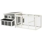 PawHut gallinero de madera exterior para aves, , large image number null