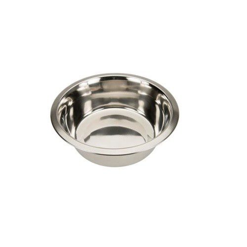 AIME comedero bebedero de acero inoxidable gris para perros, , large Imagen numero 1