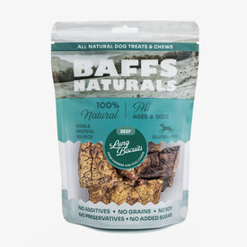 BAFFS Naturals Pulm&oacute;n de Vacuno para Perros
