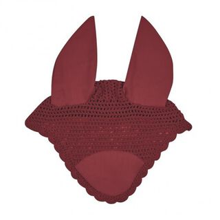 Orejeras Prime Weatherbeeta para caballos color Granate