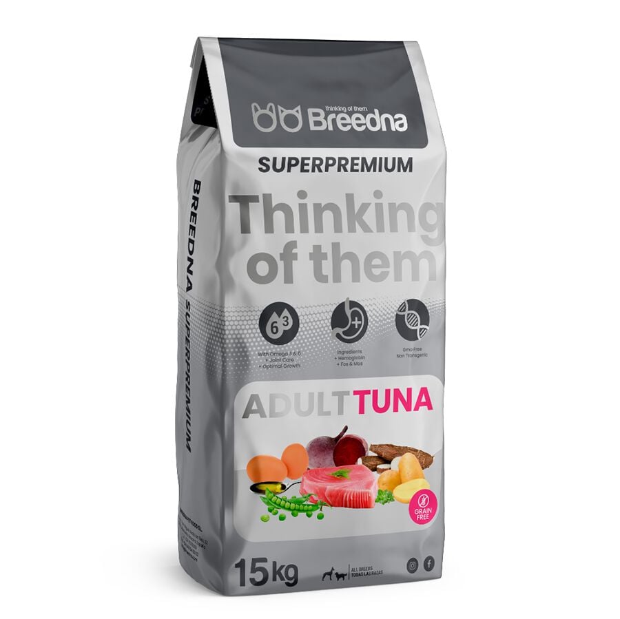 Breedna Grain Free Tuna pienso para perros