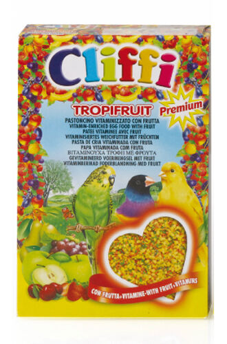 Cliffi Tropifruit Pasta de cría con fruta para pájaros granívoros