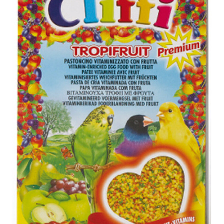 Cliffi Tropifruit Pasta de cría con fruta para pájaros granívoros, , large image number null