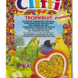 Cliffi Tropifruit Pasta de cría con fruta para pájaros granívoros
