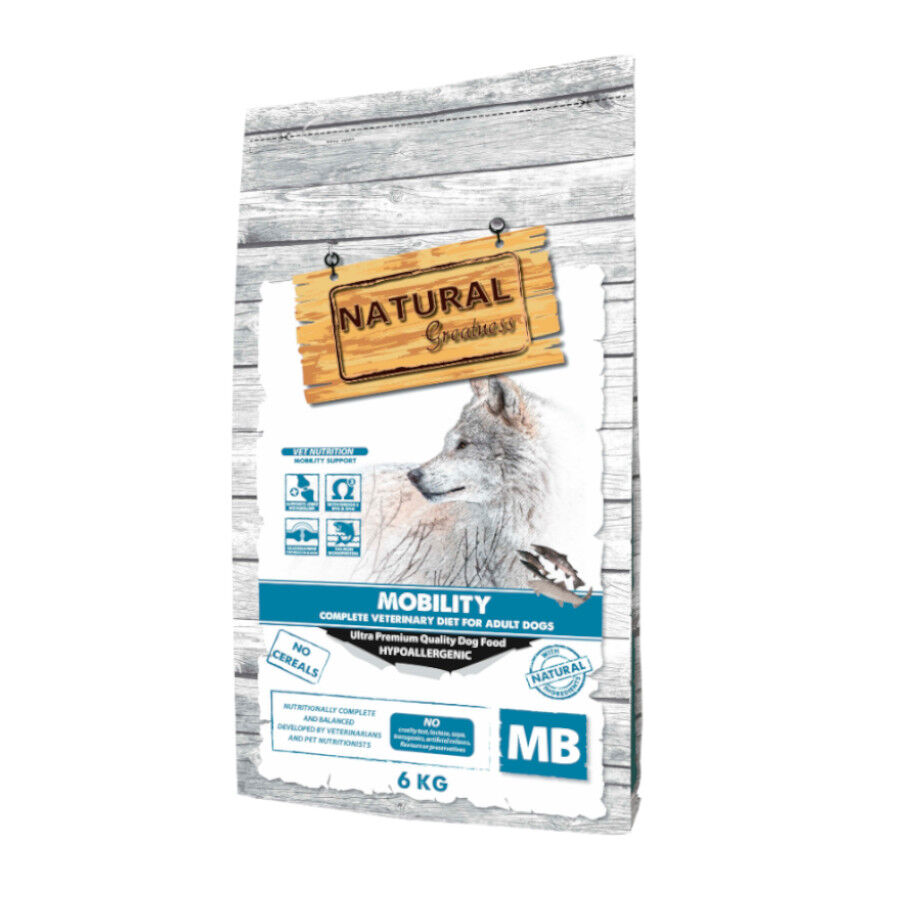 Natural Greatness Mobility Salmón Pienso Hipoalergénico para perros