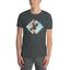 Mascochula camiseta hombre acuarela personalizada con tu mascota gris oscuro, , large indicador imagen numero 3