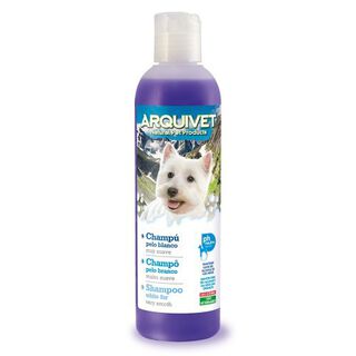 Champú para perros de pelo blanco olor Neutro