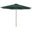 Outsunny Sombrilla parasol  para jardín color Verde, , large indicador imagen numero 1