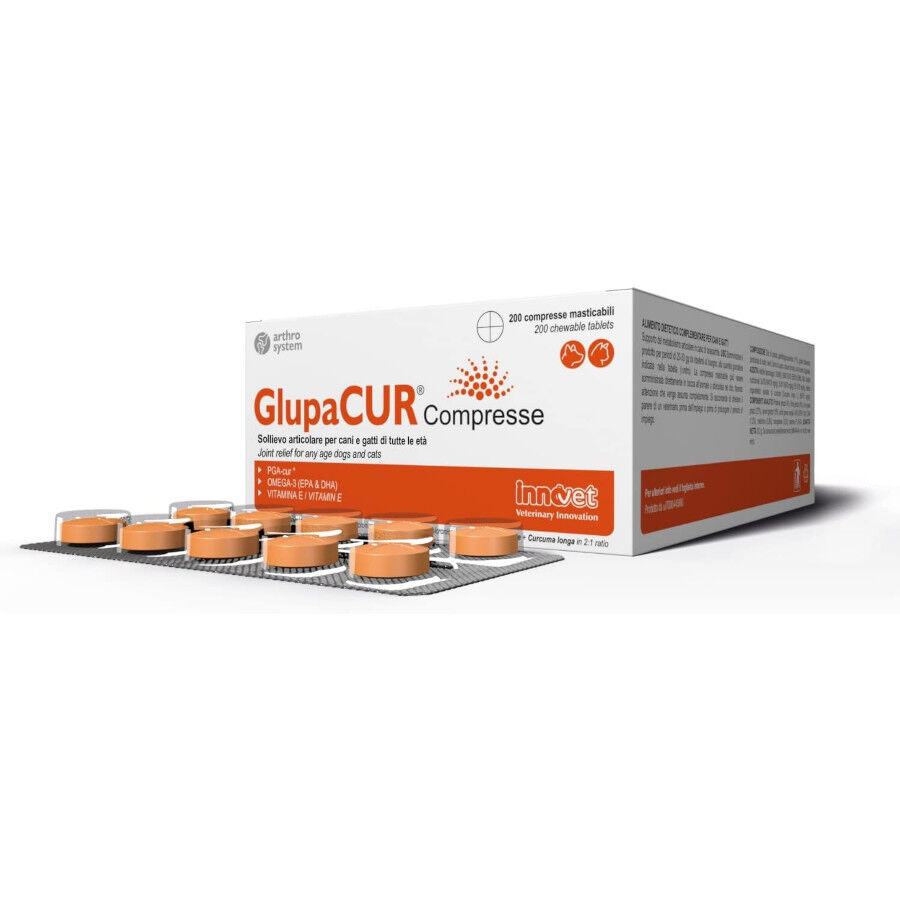 Innovet Glupacur Apoyo del matabolismo articular para mascotas, , large Imagen numero 1