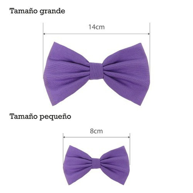 Pajarita para perros The pet lover color lila, , large image number null