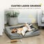 PawHut Cama para Perros Gris, , large indicador imagen numero 5