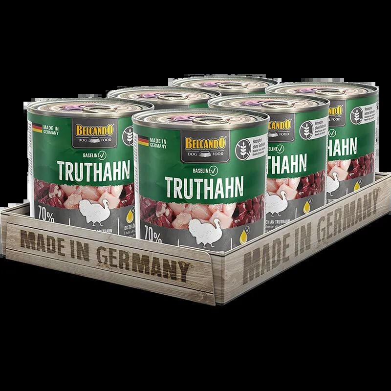 Belcando Baseline Pavo Lata Premium para perros thumbnail