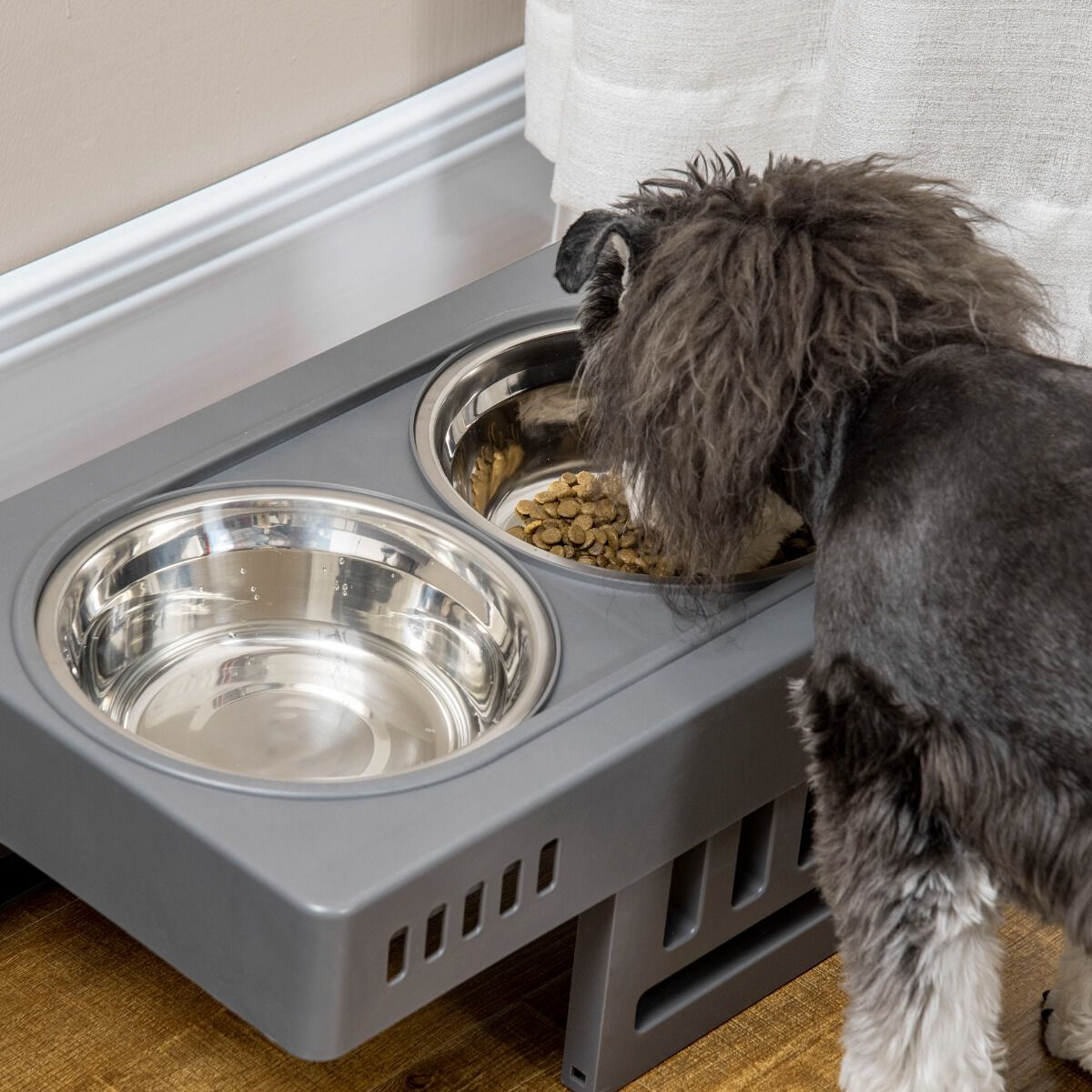 PawHut Comedero Elevado para Perros, , large Imagen numero 4