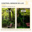 Outsunny Farolas Solares Negro, , large indicador imagen numero 4