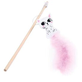 Ibañez Caña para gatos  Gato con plumas