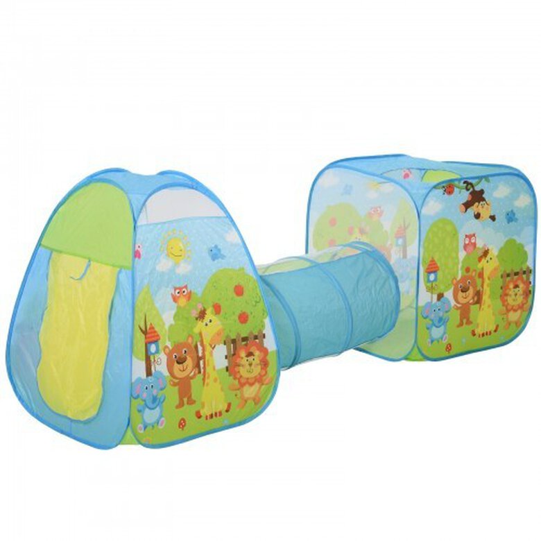 Zona Infantil Pop-Up Para Exterior y Interior Poliéster color Multicolor, , large image number null