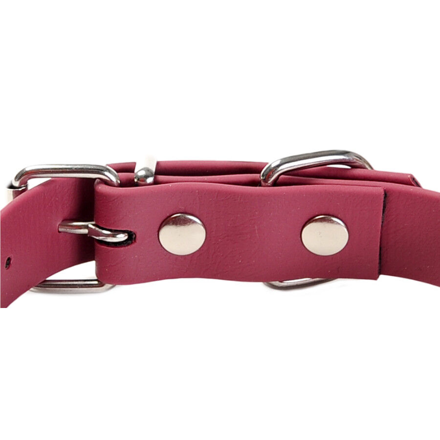 Gotoo Collar Biothane rojo vino para perros, , large Imagen numero 6