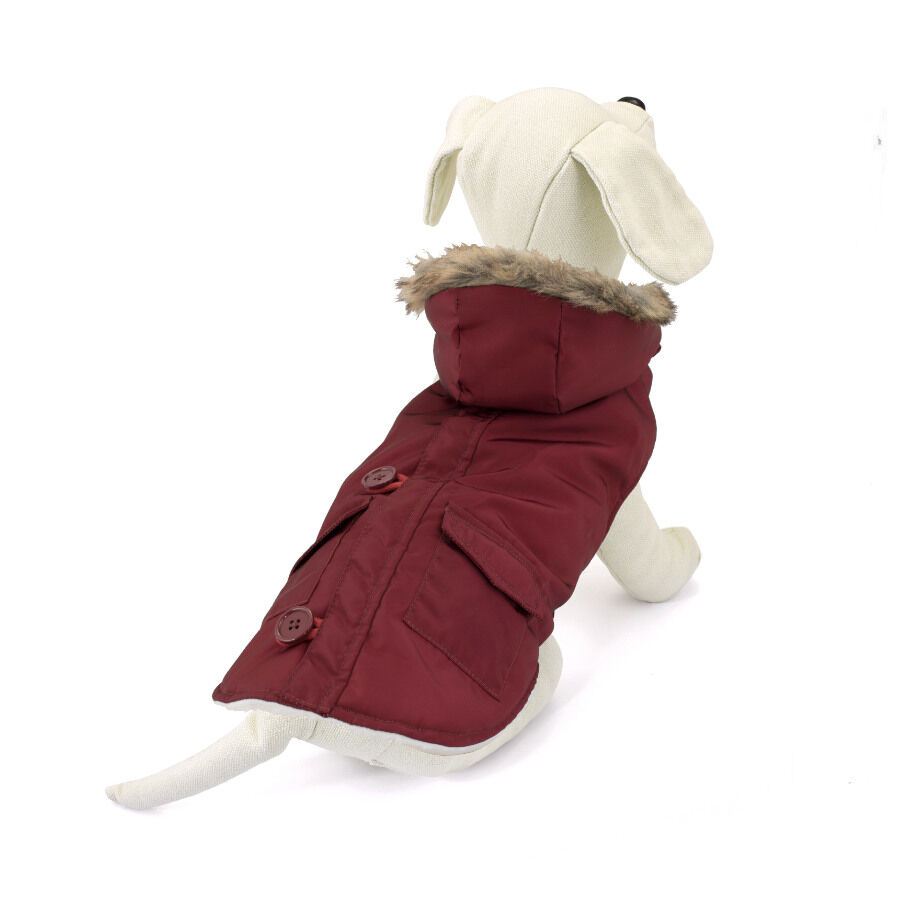 Outech Abrigo Granate con Capucha para perros, , large Imagen numero 5