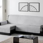 Cubre Sofa Acolchado Chaise Longue Izquierdo color Gris, , large image number null
